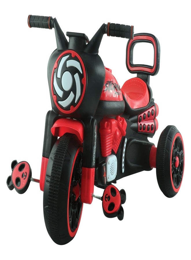 Joyride Storm 250 Bike Pedal Tricycles for Kids 1 to 4 Years| Kids Cycle with Musical Horn, LED Lights,Durbale EVA Wheels| Fun Outdoor Cycle for Kids for 2 Years | 4 Colors (red) - Image 4